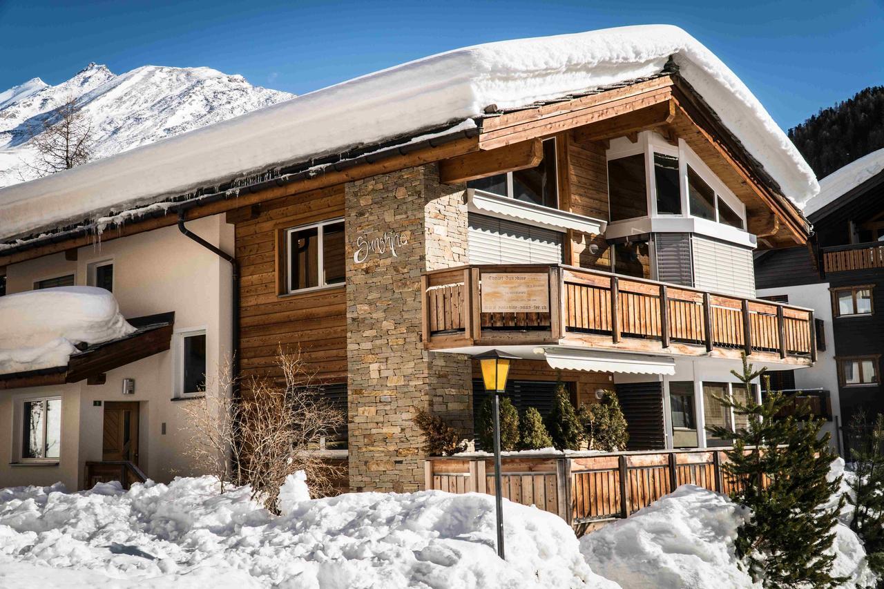 Chalet Sunshine Saas Fee Exteriér fotografie